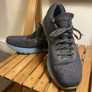 Men's Asics Gel Nimbus 24 size 12 Blue Sneakers FF Blast Running Exercise Shoes